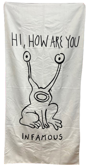 Infamous White Towel