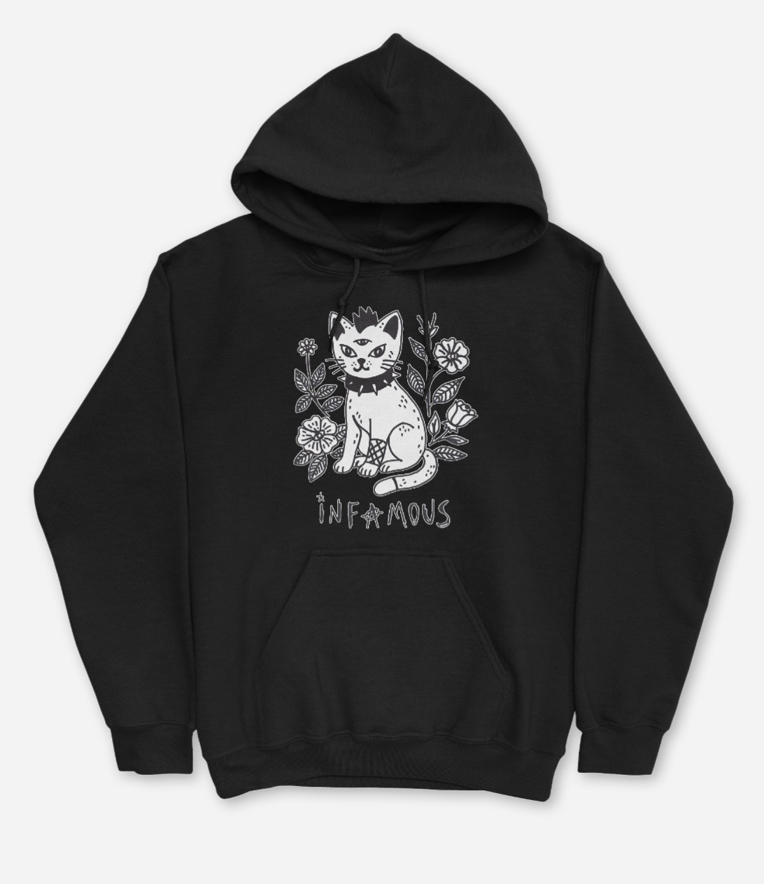 Punk Cat Hoodie